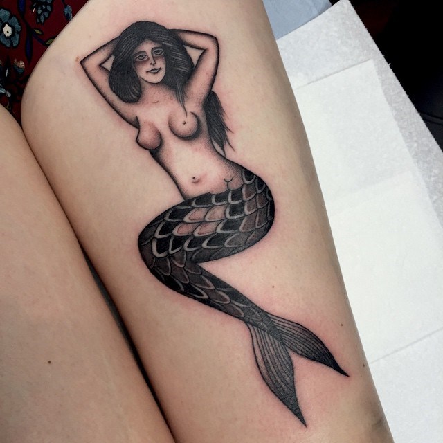 tattoo ideas for a mermaid